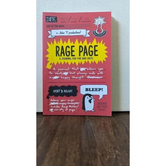 A John T Production: Rage Page -- A Journal for the Bad Days - Picture 1 of 1